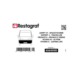 Befestigungssatz für die vordere stoßstange EXPERT IV TRAVELLER/JUMPY IV SPACETOURER Alle versionen 10.2016 →