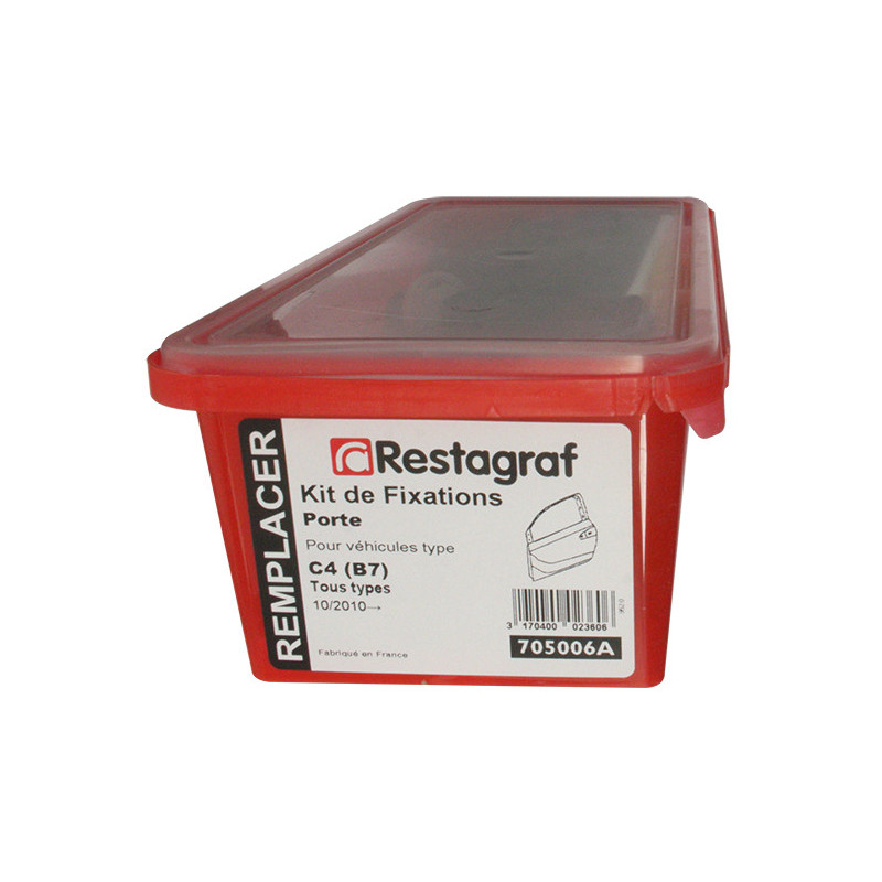 Kit met bevestigingsmateriaal voor Portier C4 (B7) Alle modellen 10.2010 →