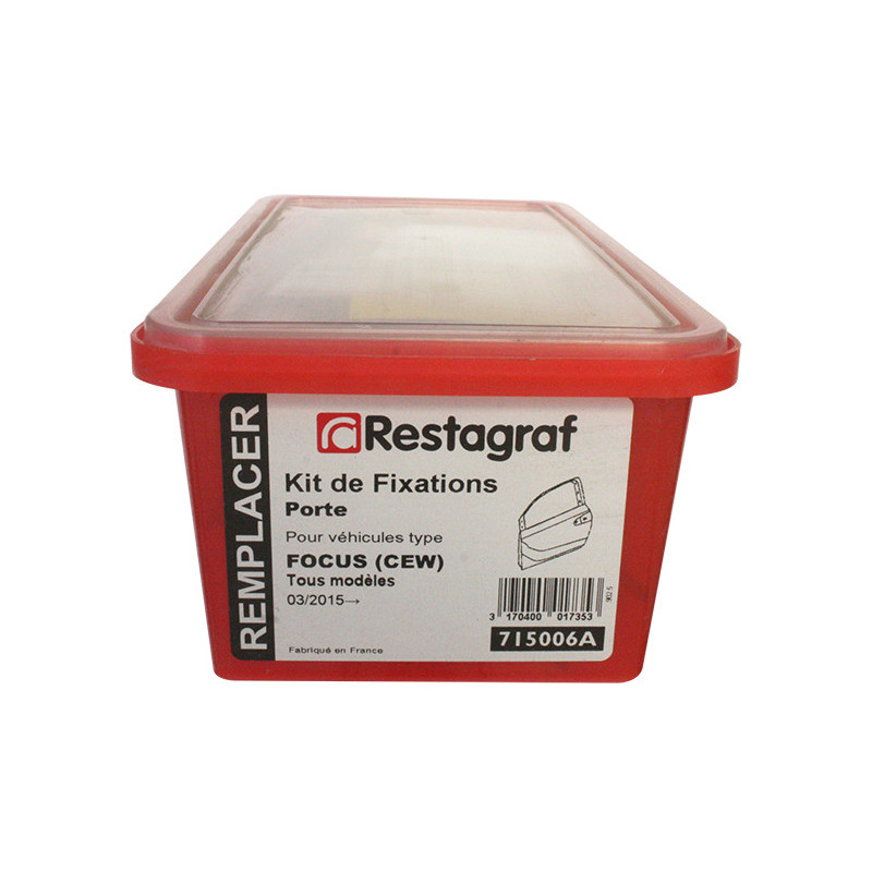 Kit de Fixations pour Porte FOCUS (CEW ) Tous modèles 03.2015 →