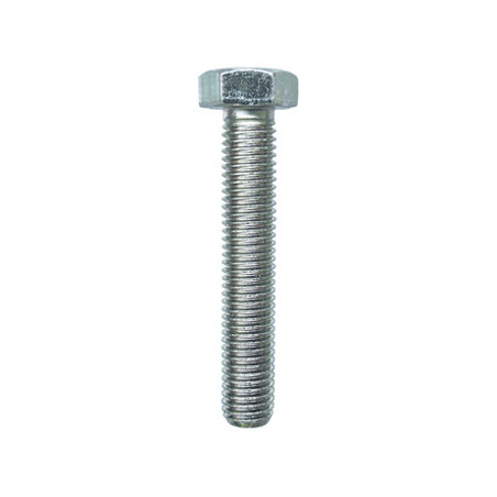 GRADE 8.8 ZINC PLATED HEXAGON HEAD MACHINE SCREW M14-2.00 X 80 mm DIN 933