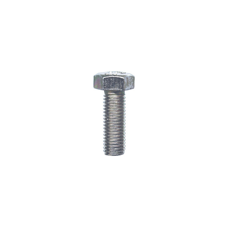 GRADE 8.8 ZINC PLATED HEXAGON HEAD SCREW M7-1.00 X 20 mm DIN 933