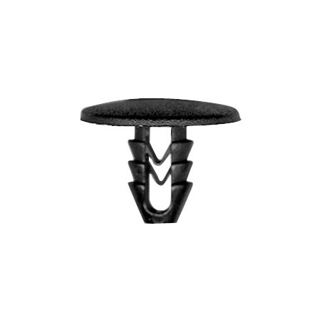 KLEM VOOR BEKLEDINGSMATERIAAL  Ø 8 mm GELUIDSDEMPER MOTORKAP