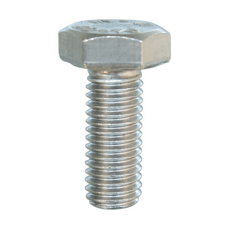 STAINLESS STEEL HEXAGON HEAD MACHINE SCREW M10-1.50 X 25 mm DIN 933