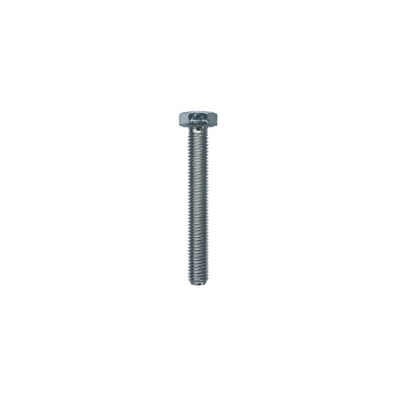 GRADE 8.8 ZINC PLATED HEXAGON HEAD MACHINE SCREW M8-1.25 X 60 mm DIN 933