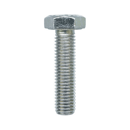 GRADE 8.8 ZINC PLATED HEXAGON HEAD MACHINE SCREW M10-1.50 X 40 mm DIN 933