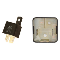 RELAIS DE PUISSANCE 12V 70A 4 BROCHES AVEC SUPPORT
