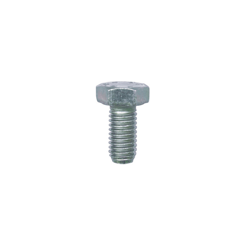 GRADE 8.8 ZINC PLATED HEXAGON HEAD MACHINE SCREW M8-1.25 X 16 mm DIN 933