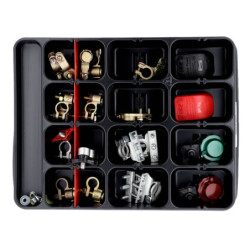 ASSORTMENT TRAY OF BATTERY TERMINALS