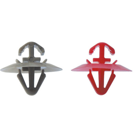 ENSEMBLE DE FIXATIONS 6,2 X 12,2 mm MOULURE CEINTURE DE CAISSE