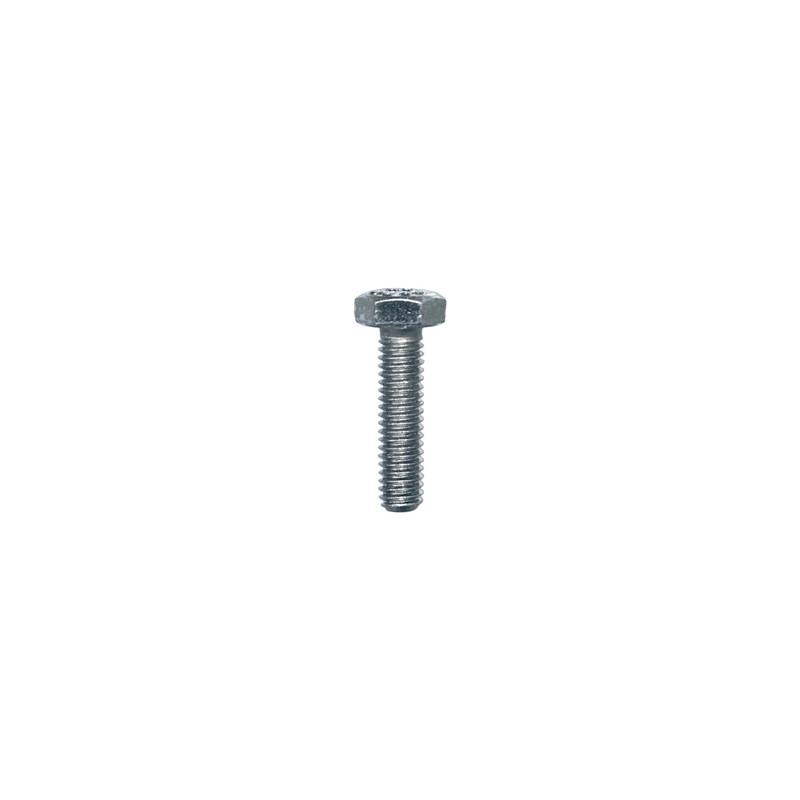GRADE 8.8 ZINC PLATED HEXAGON HEAD MACHINE SCREW M4-0.70 X 16 mm DIN 933