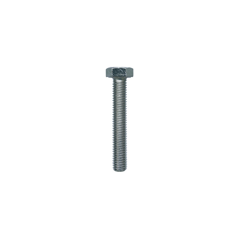 GRADE 8.8 ZINC PLATED HEXAGON HEAD SCREW M8-1.25 X 50 mm DIN 933