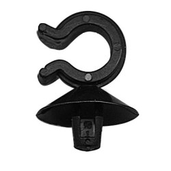 BUIS-/KABELHOUDER  Ø 10 mm 1 BEHUIZING