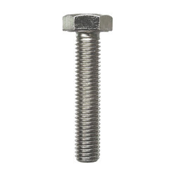 GRADE 8.8 ZINC PLATED HEXAGON HEAD MACHINE SCREW M10-1.50 X 50 mm DIN 933