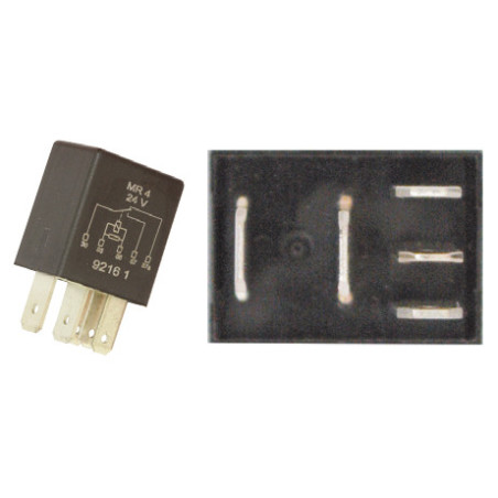 INVERTER MICRO-RELAY 24V 15/6A WITH RESISTOR
