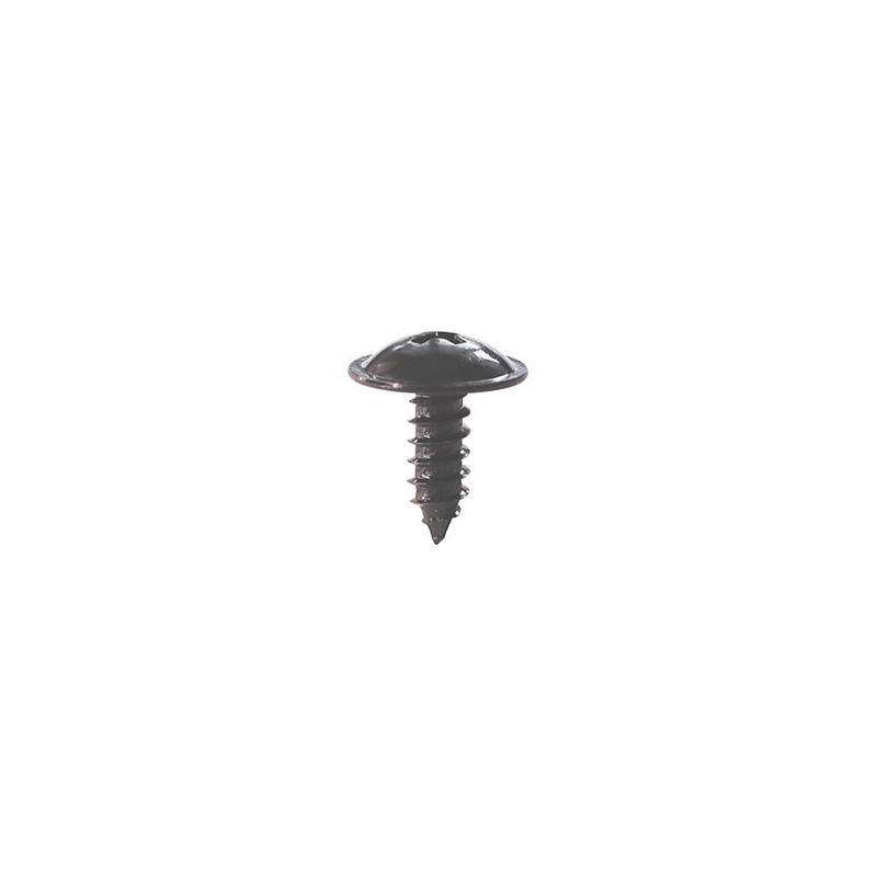 BLACK ZINC PLATED TRUSS HEAD SCREW Ø 5 x 14 mm