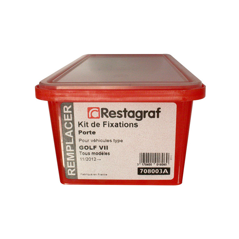 Befestigungsset für Türe Golf VII, alle Modelle, 11.2012 bis 02.2017
