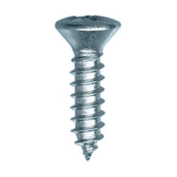 ZELFTAPPENDE SCHROEF MET GEWELFDE VERZONKEN KOP POZI WIT ZINK Ø 3,9 X 16 mm DIN 7983