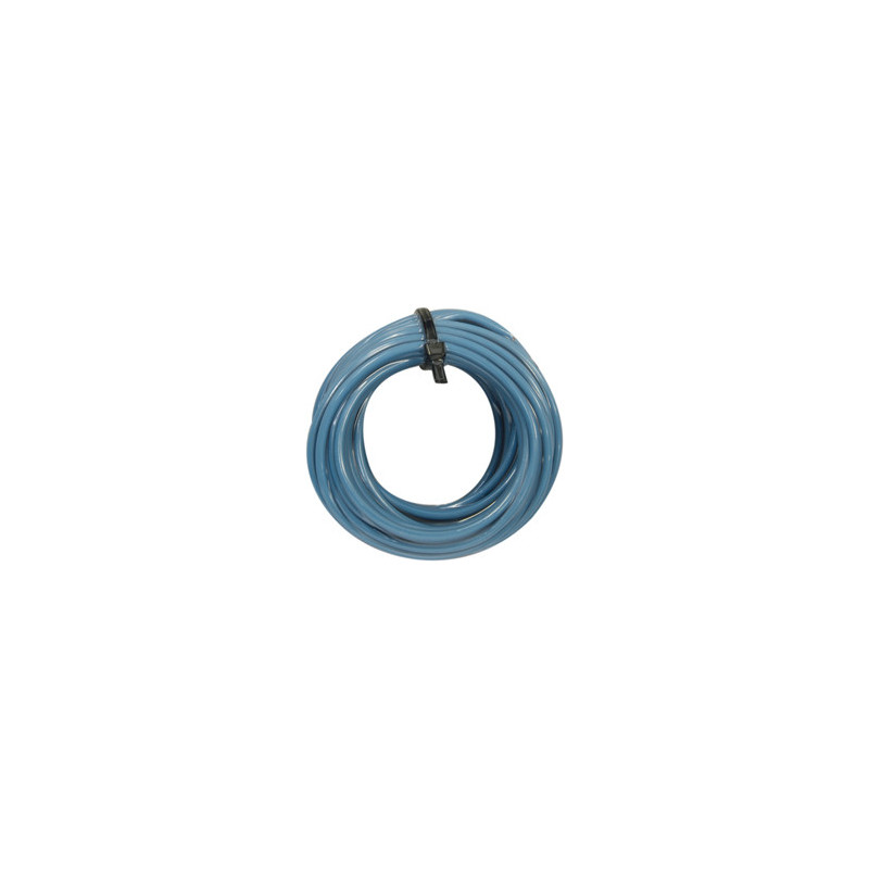 CROWN OF 5 METERS ELECTRIC WIRE 1 mm² BLUE
