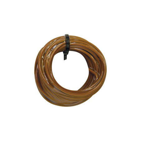 COURONNE DE 5 MÈTRES DE FIL ÉLECTRIQUE 1 mm² MARRON