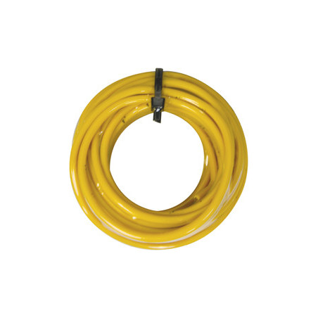 CROWN OF 5 METERS ELECTRIC WIRE 2 mm² YELLOW