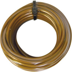 COURONNE DE 5 MÈTRES DE FIL ÉLECTRIQUE 2 mm² MARRON