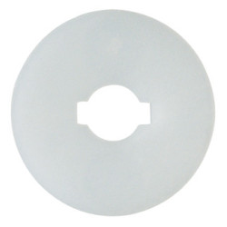 RONDELLE PLASTIQUE Ø 6,6 X 25 X 1,2 mm CARÉNAGE SOUS MOTEUR