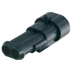 2 POSITIONS FEMALE WATERPROOF CONNECTOR 1,5 SERIES
