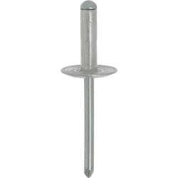 RIVET ALU TÊTE LARGE Ø 4,8 X 17 mm HAUT-PARLEUR