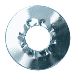 CONICAL JZC LOCK WASHER Ø 8 X 22 mm NF E25-512 HEAVY DOMED INTERNAL SERRATED