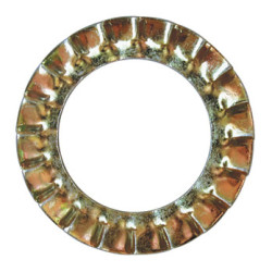 EXTERNAL SERRATED WASHER Ø 16 X 26 mm NFE 27-624 EXTERNAL SERRATED