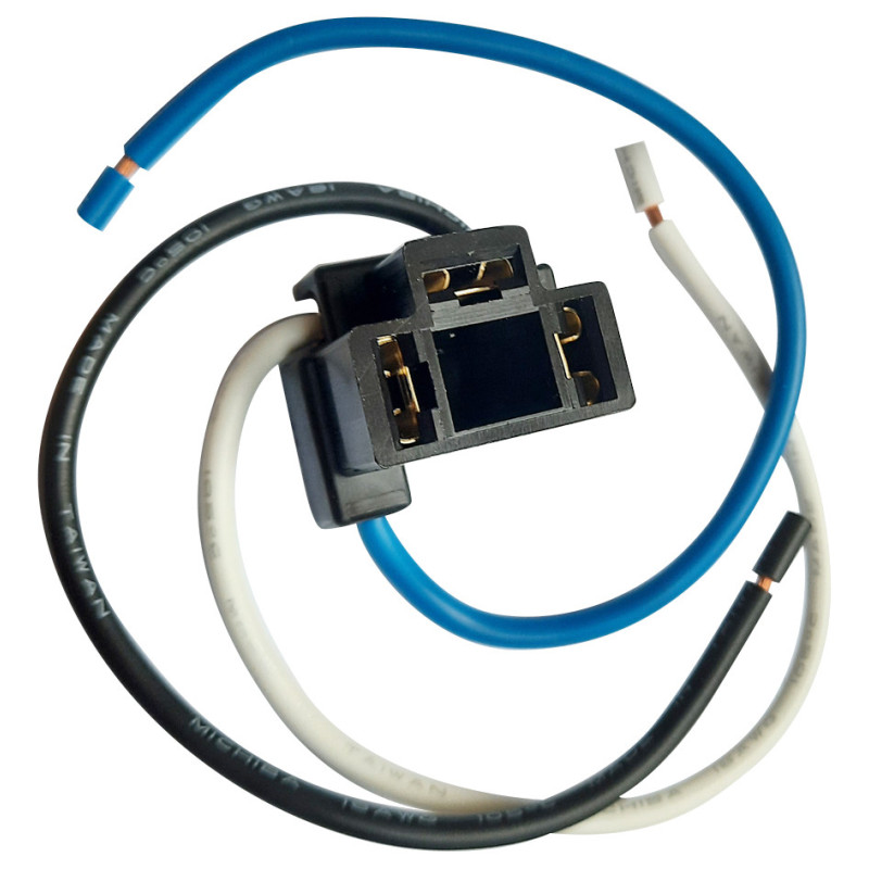 VOORBEDRADE DRIEWEGAANSLUITING 3 X 1 MM² VOOR EURCODE- EN H4-LAMP