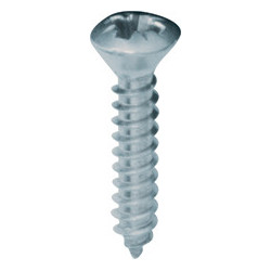 SENKKOPF-BLECHSCHRAUBEN MIT KREUZSCHLITZ EDELSTAHL A4 Ø 3,5 X 19 mm DIN 7983