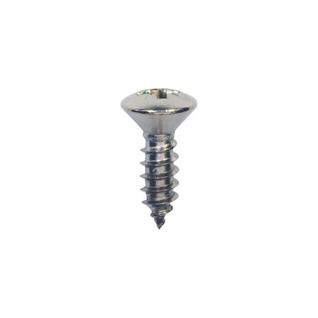STAINLESS STEEL POZIDRIV RAISED COUNTERSUNK HEAD SELF TAPPING SCREW Ø 4,8 X 16 mm DIN 7983