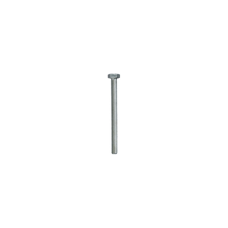 GRADE 8.8 ZINC PLATED HEXAGON HEAD MACHINE SCREW M6-1.00 X 70 mm DIN 933