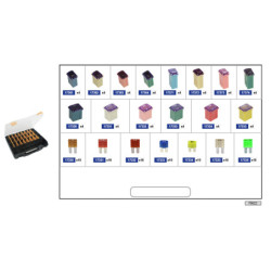 COFFRET D'ASSORTIMENT DE FUSIBLES MICRO II J-CASE
