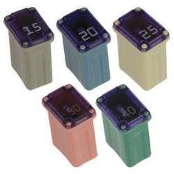 ASSORTMENT OF J-CASE MICRO FUSES 32V 15A → 40A