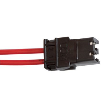 CONNECTEUR PRÉ-CÂBLÉ 2 VOIES 2 X 2 mm² POUR VEILLEUSE