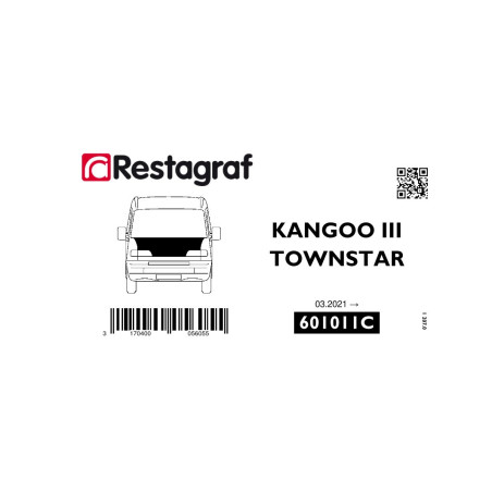 Befestigungssatz für motorhaube KANGOO III 03.2021 → / TOWNSTAR 01.2022 →