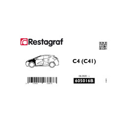 Bevestigingsset voor voorvleugel C4 (C41) Alle versies 06.2020 →