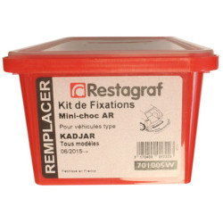 Kit de Fixations pour Mini-choc AR KADJAR Tous modèles 06.2015 →