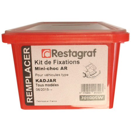 Kit de Fixations pour Mini-choc AR KADJAR Tous modèles 06.2015 →