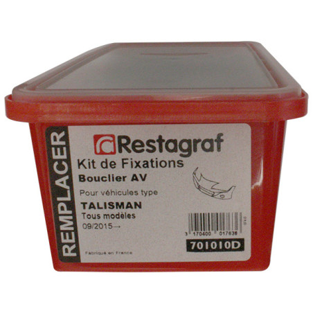 Kit de Fixations pour Bouclier AV TALISMAN Tous modèles 09.2015 →