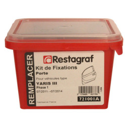 Fasteners Kit for Door YARIS III Ph1 07.2011 → 07.2014