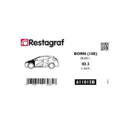 Bevestigingsset voor voorvleugel BORN / ID 3