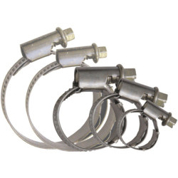 ASSORTMENT OF CONSTANT-TORQUE WORM DRIVE HOSE CLAMPS Ø 12 → 80 mm L = 9 mm