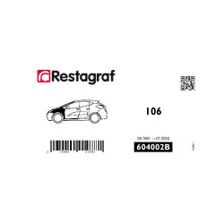 Kit de Fixations pour aile AV 106 Toutes versions 09.1991 → 07.2003