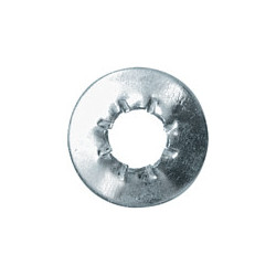 RONDELLE ÉVENTAIL CONIQUE JZC Ø 4 X 11 mm NF E25-512 CONIQUE À DENTURE INTERNE