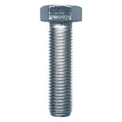 GRADE 8.8 ZINC PLATED HEXAGON HEAD MACHINE SCREW M16-2.00 X 60 mm DIN 933