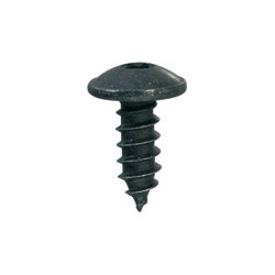 HALBRUNDKOPF-BLECHSCHRAUBEN ZN SCHWARZ BRÜNIERT Ø 3,5 X 9.5 mm NFE 25-655