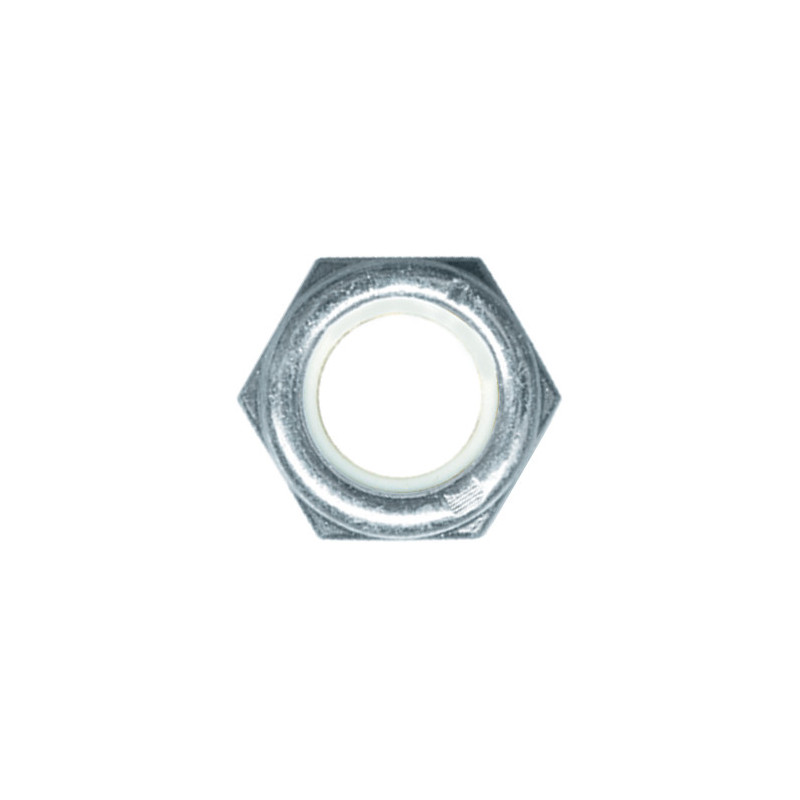 ÉCROU HEXAGONAL AUTO-FREINÉ À BAGUE NYLON CL8 M16-1.50 DIN 985